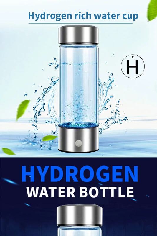 Hydrogen-Rich Water Bottle SPE PEM Technology Rechargeable Hydrogen Water Machine Portable Ion Bottles Hydrogen Water Ionizer