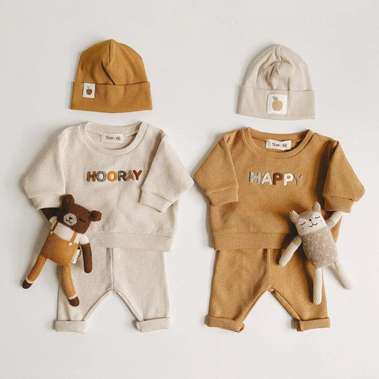 Baby Clothing Sets For Newborn Baby Girls And Boys Outfits Sweatshirts And Pants Spring Fashion