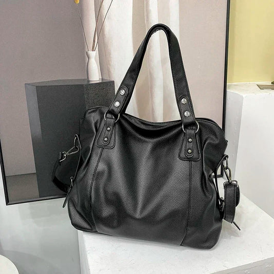 Female Hobo Handbag Large Capacity Shoulder Bags Big Stylsih Tote Bag Ladies Soft Leather Hobos Messenger Bags Women Shopper Bag