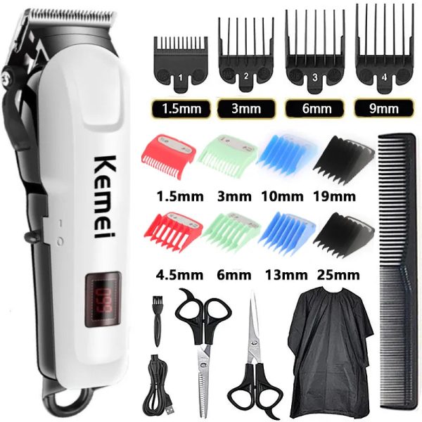 Kemei Professional Wireless Hair Clipper