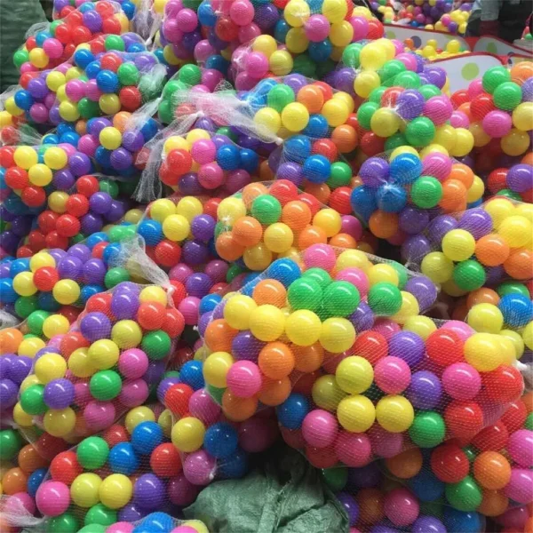 50/100PCS Outdoor Sport Ball Colorful Soft Water Pool Ocean Wave Ball Baby Children Funny Toys Eco-Friendly Stress Air Ball