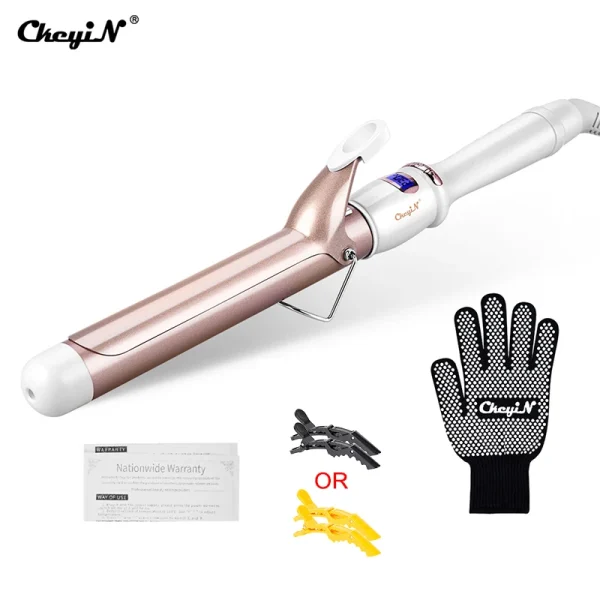 CkeyiN Electric Hair Curler for Women